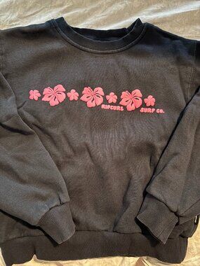 RIP CURL girls crewneck sweatshirt